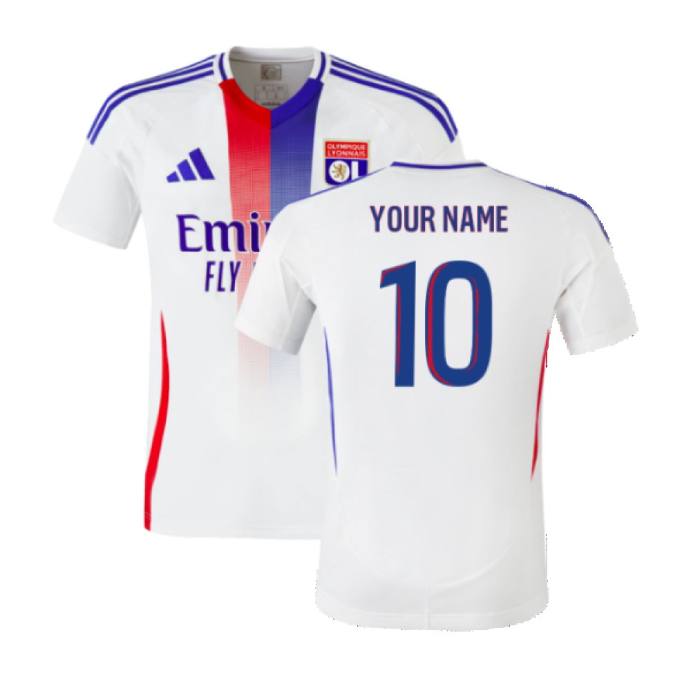2024-2025 Olympique Lyon Home Shirt 2024-2025 Olympique Lyon Home Shirt