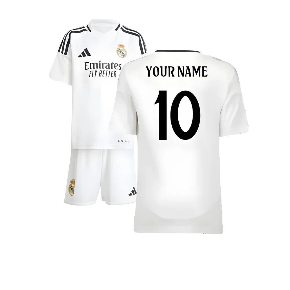 2024-2025 Real Madrid Home Mini Kit 2024-2025 Real Madrid Home Mini Kit