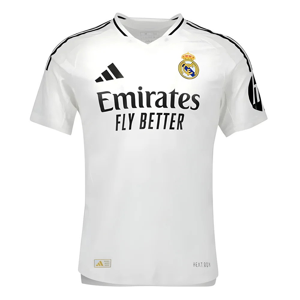 2024-2025 Real Madrid Authentic Home Shirt