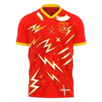 2025-2026 Spain Home Pre-Match Concept Shirt Adult Short Sleeve