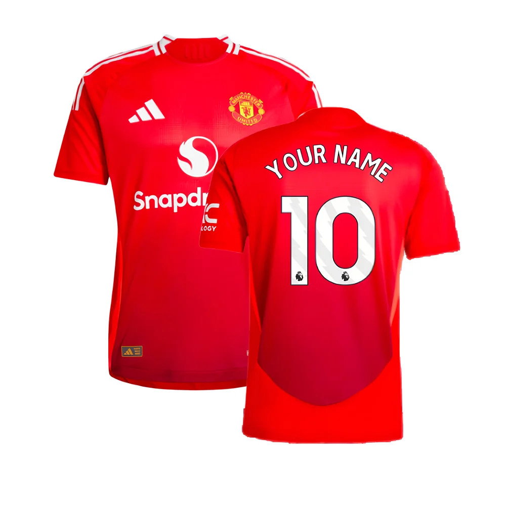 2024-2025 Man Utd Authentic Home Shirt 2024-2025 Man Utd Authentic Home Shirt