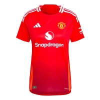 2024-2025 Man Utd Authentic Home Shirt (Womens)
