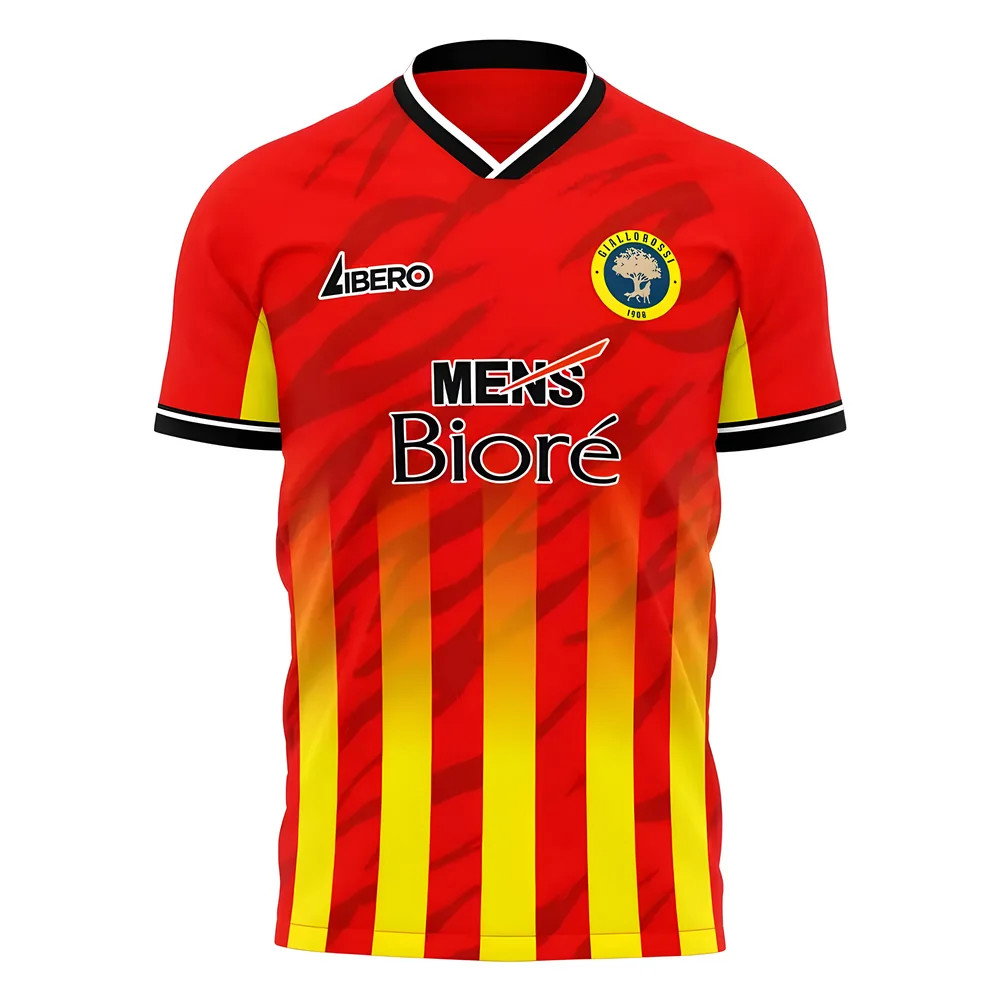 2025-2026 Lecce Home Concept Shirt (Libero) Adult Short Sleeve