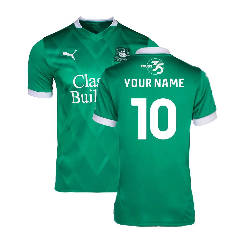 2024-2025 Plymouth Argyle Home Shirt 2024-2025 Plymouth Argyle Home Shirt
