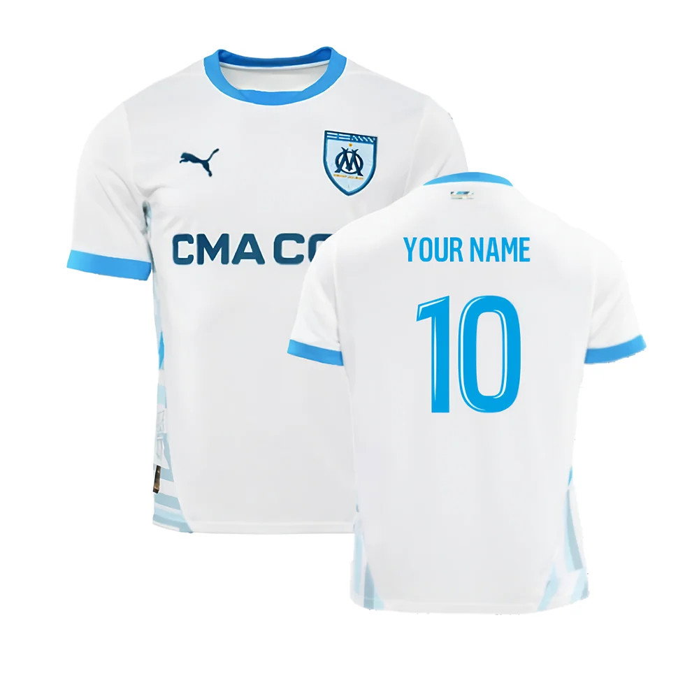 2024-2025 Marseille Home Shirt 2024-2025 Marseille Home Shirt