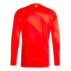 2024-2025 Spain Long Sleeve Home Shirt 2024-2025 Spain Long Sleeve Home Shirt