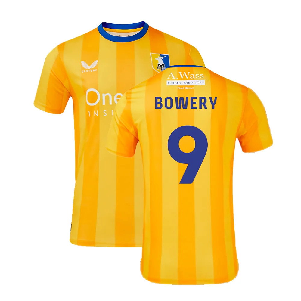 2024-2025 Mansfield Town Home Shirt (Bowery 9) 2024-2025 Mansfield Town Home Shirt (Bowery 9)