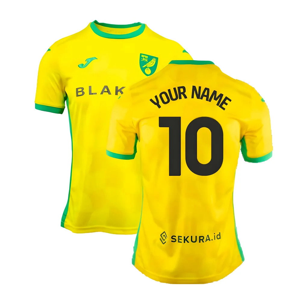 2024-2025 Norwich Home Shirt 2024-2025 Norwich Home Shirt