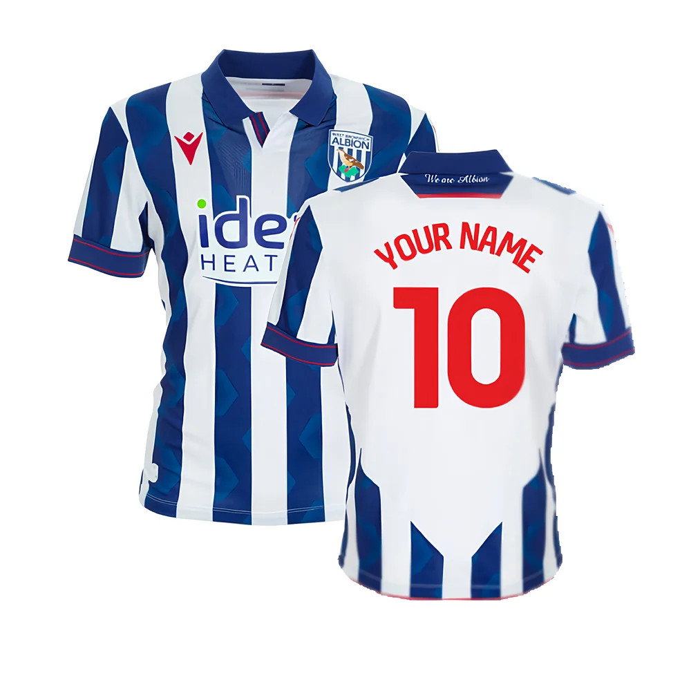 2024-2025 West Brom WBA Home Shirt 2024-2025 West Brom WBA Home Shirt