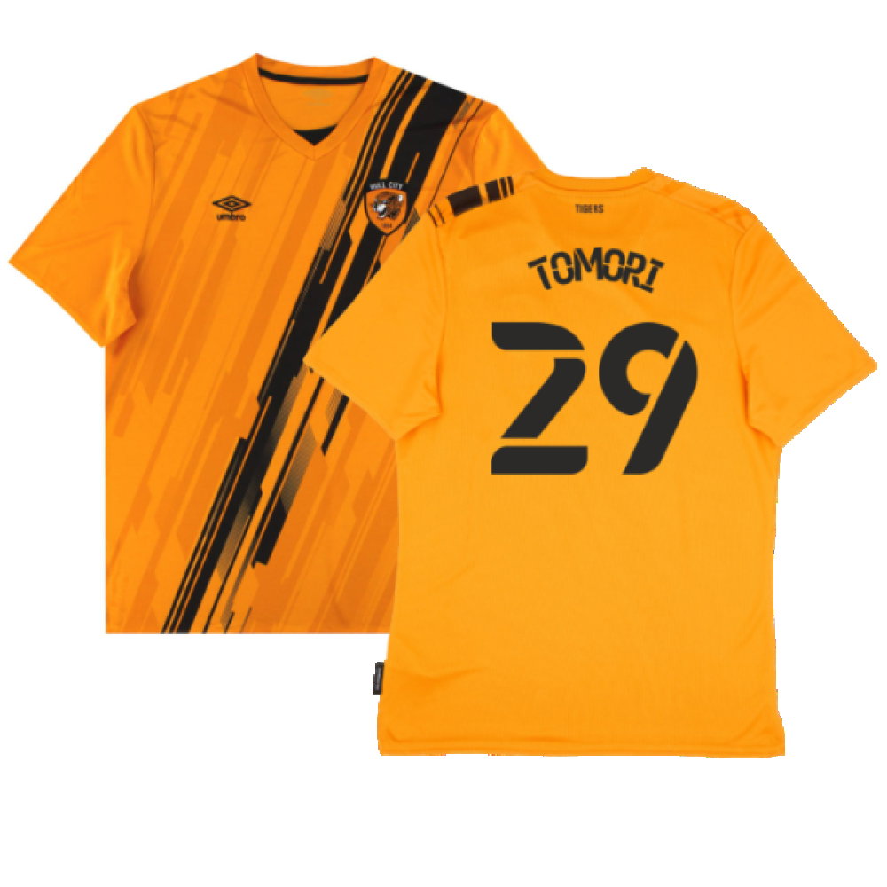 Hull City 2021-22 Home Shirt (Sponsorless) (Tomori 29) Hull City 2021-22 Home Shirt (Sponsorless) (Tomori 29)