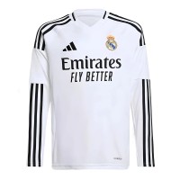 2024-2025 Real Madrid Long Sleeve Home Shirt