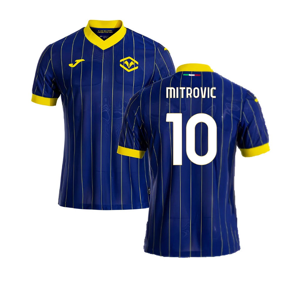2024-2025 Hellas Verona Home Shirt (Mitrovic 10) 2024-2025 Hellas Verona Home Shirt (Mitrovic 10)
