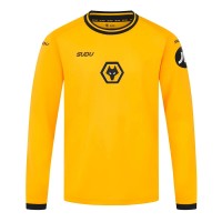 2024-2025 Wolves Long Sleeve Home Shirt