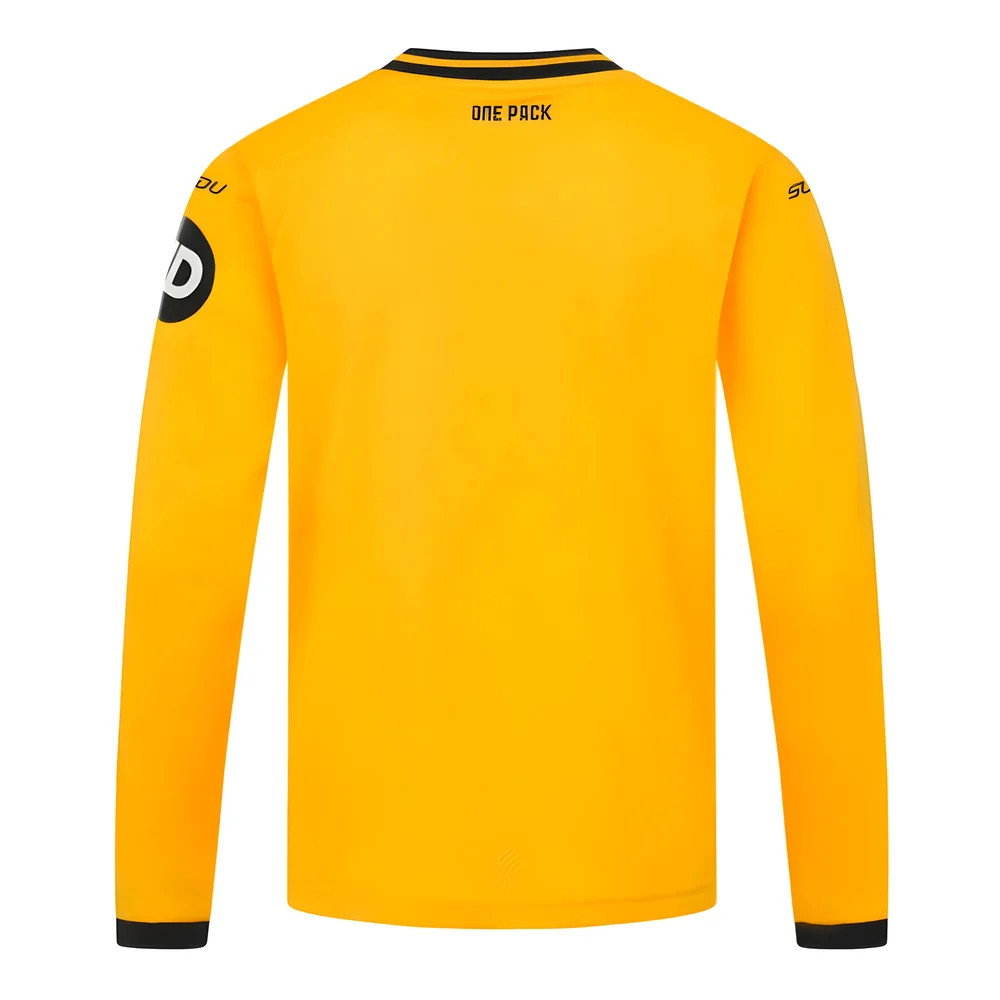 2024-2025 Wolves Long Sleeve Home Shirt 2024-2025 Wolves Long Sleeve Home Shirt