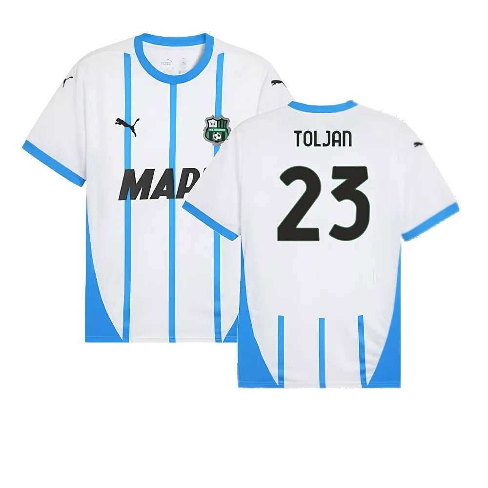 2024-2025 Sassuolo Away Shirt (Toljan 23) 2024-2025 Sassuolo Away Shirt (Toljan 23)