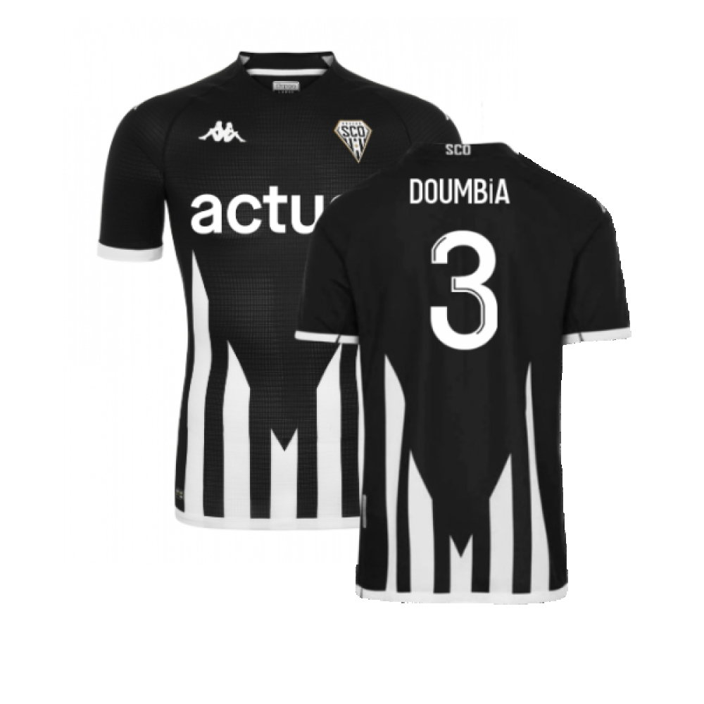 Angers 2022-23 Home Shirt (Doumbia 3) Angers 2022-23 Home Shirt (Doumbia 3)