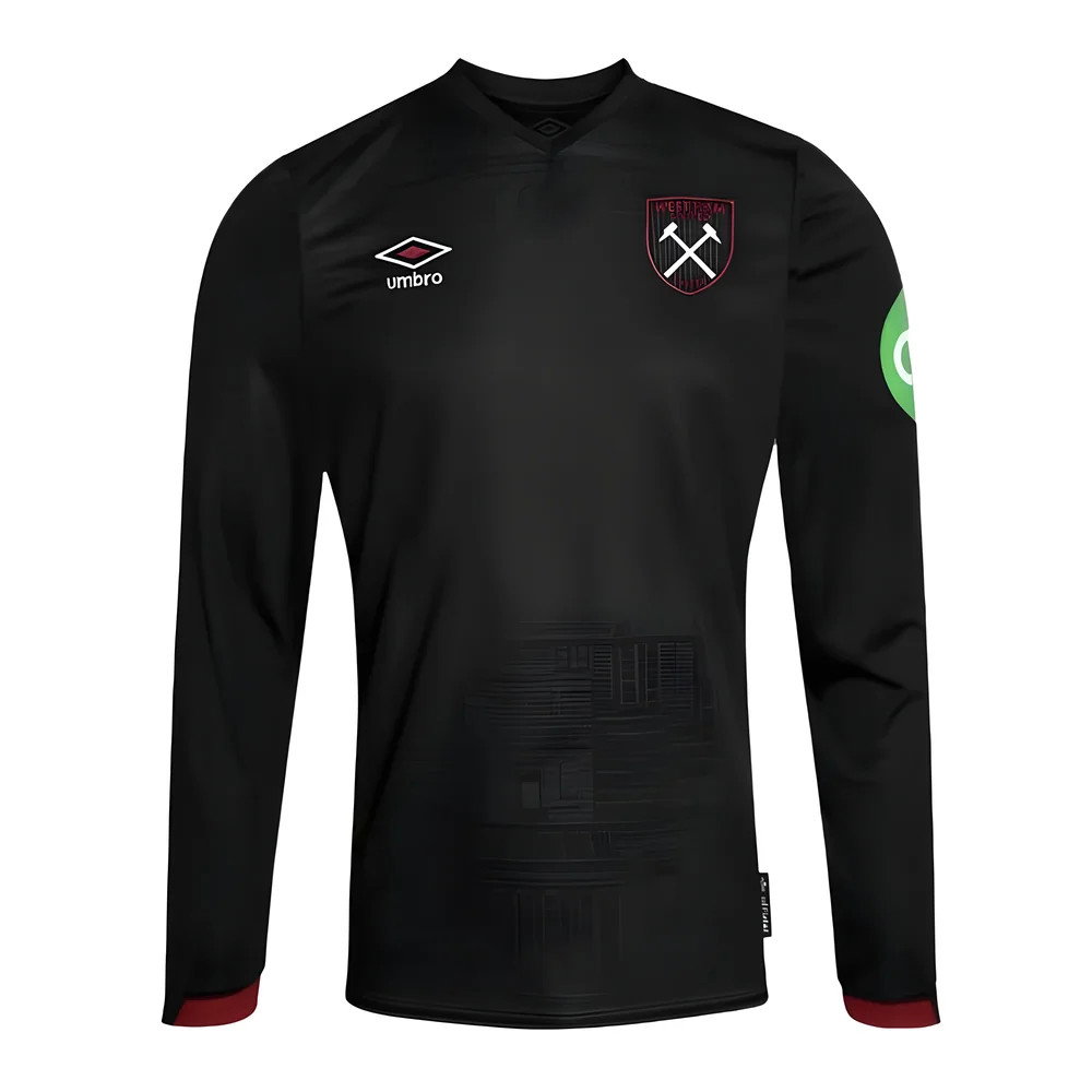 2024-2025 West Ham Long Sleeve Away Shirt