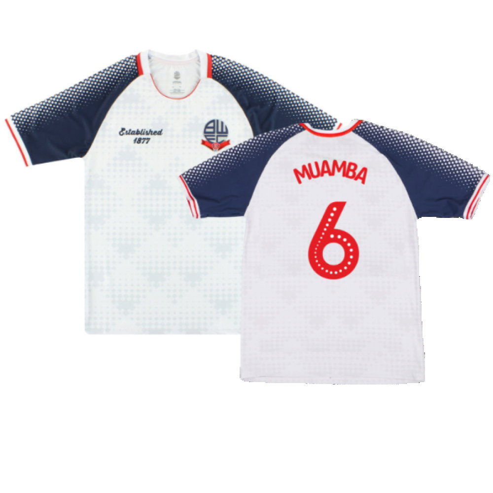 Bolton Wanderers 2019-20 Home Shirt (Sponsorless) (Muamba 6)