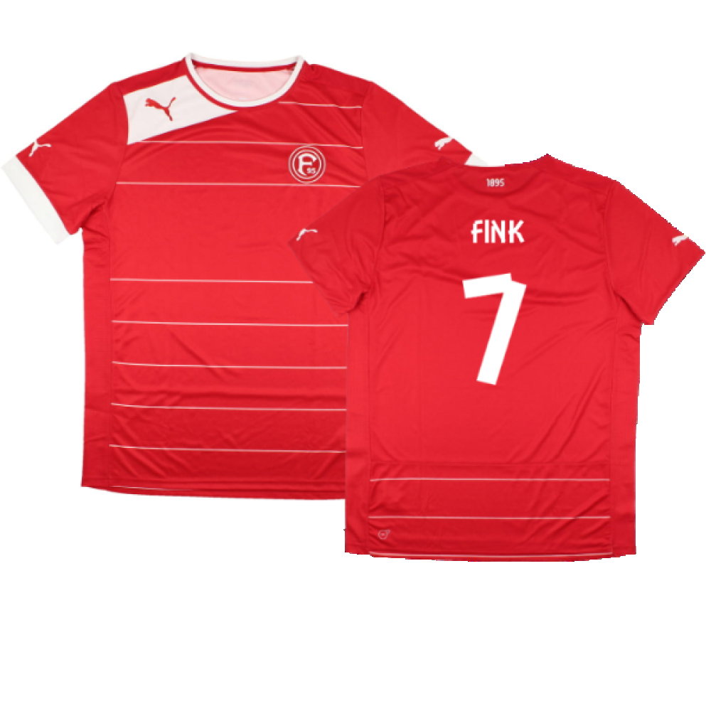 Fortuna Dusseldorf 2012-13 Home Shirt (Sponsorless) (Fink 7) Fortuna Dusseldorf 2012-13 Home Shirt (Sponsorless) (Fink 7)