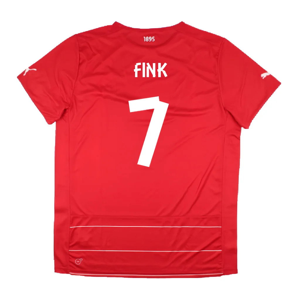 Fortuna Dusseldorf 2012-13 Home Shirt (Sponsorless) (Fink 7) Fortuna Dusseldorf 2012-13 Home Shirt (Sponsorless) (Fink 7)