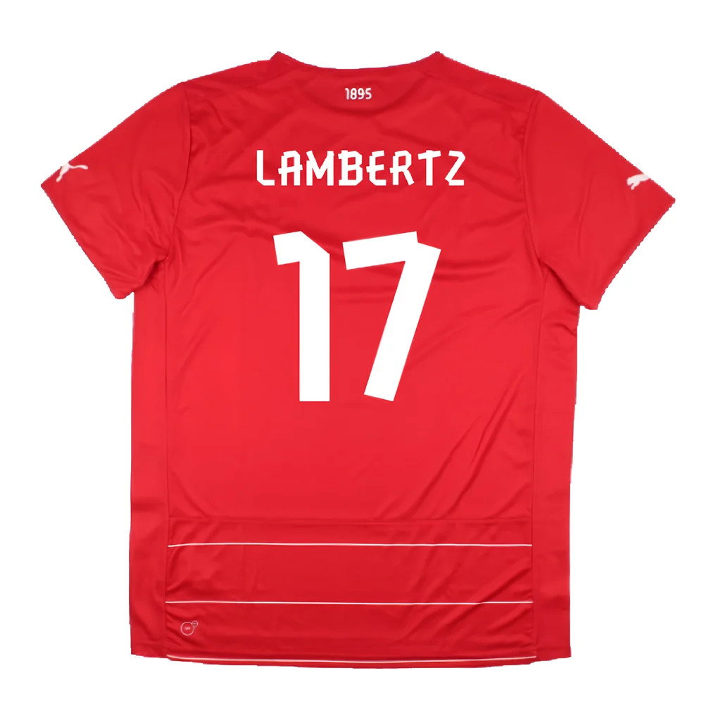 Fortuna Dusseldorf 2012-13 Home Shirt (Sponsorless) (Lambertz 17) Fortuna Dusseldorf 2012-13 Home Shirt (Sponsorless) (Lambertz 17)
