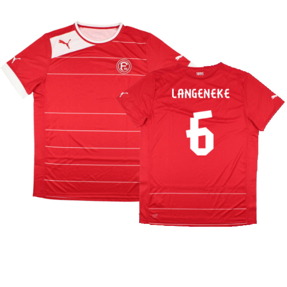 Fortuna Dusseldorf 2012-13 Home Shirt (Sponsorless) (Langeneke 6) Fortuna Dusseldorf 2012-13 Home Shirt (Sponsorless) (Langeneke 6)