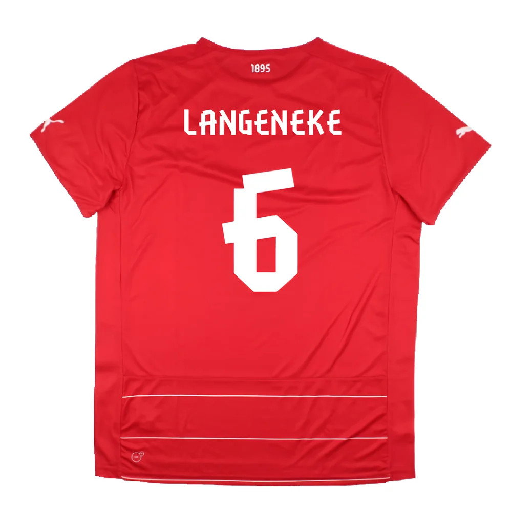 Fortuna Dusseldorf 2012-13 Home Shirt (Sponsorless) (Langeneke 6) Fortuna Dusseldorf 2012-13 Home Shirt (Sponsorless) (Langeneke 6)