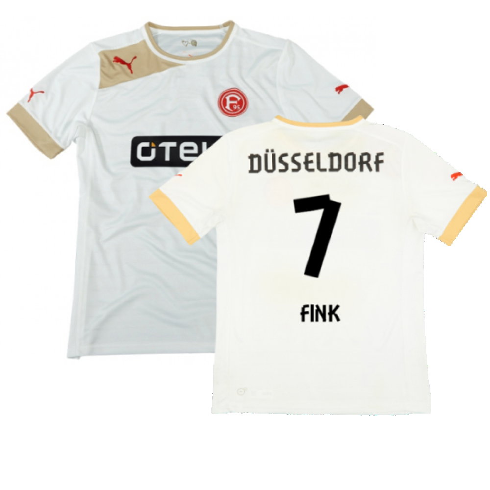 Fortuna Dusseldorf 2012-14 Away Shirt (Fink 7) Fortuna Dusseldorf 2012-14 Away Shirt (Fink 7)