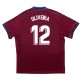 Eibar 2017-18 Home Shirt (Oliveira 12) Eibar 2017-18 Home Shirt (Oliveira 12)