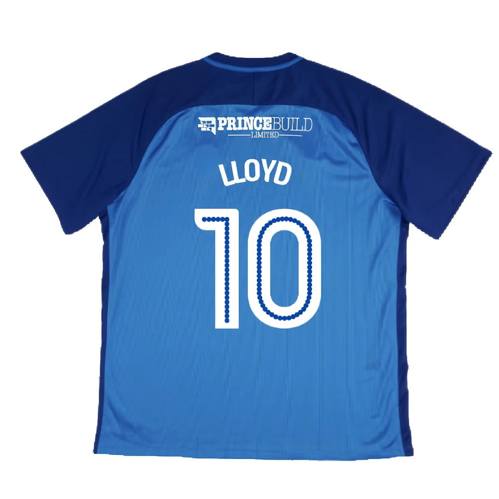 Peterborough United 2017-18 Home Shirt (Lloyd 10) Peterborough United 2017-18 Home Shirt (Lloyd 10)