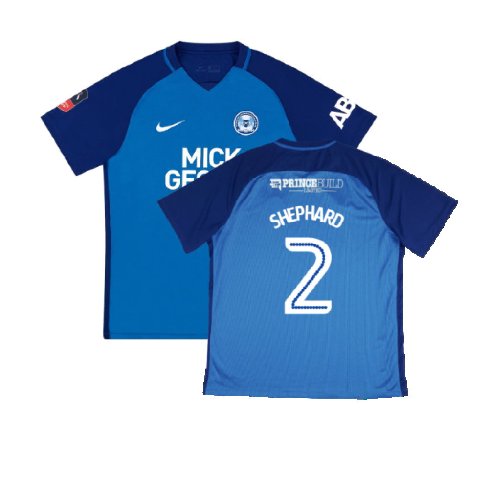 Peterborough United 2017-18 Home Shirt (Shephard 2) Peterborough United 2017-18 Home Shirt (Shephard 2)