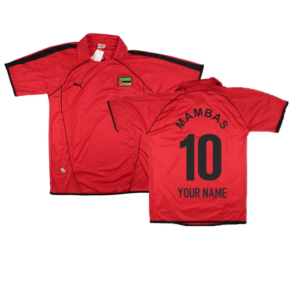 2009-2010 Mozambique Home Shirt (Your Name) 2009-2010 Mozambique Home Shirt (Your Name)