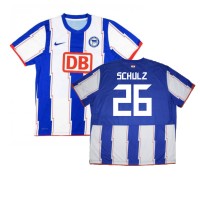 Hertha Berlin 2010-11 Home Shirt (Schulz 26)