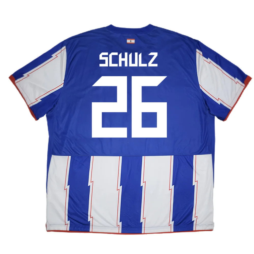 Hertha Berlin 2010-11 Home Shirt (Schulz 26)