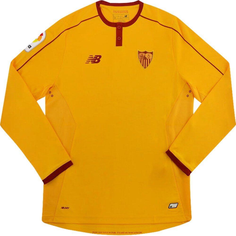 Sevilla 2016/17 Third Long Sleeve Shirt (Vietto 9)