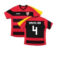Seville 2009-10 European Away Shirt (DANI ALVES 4)
