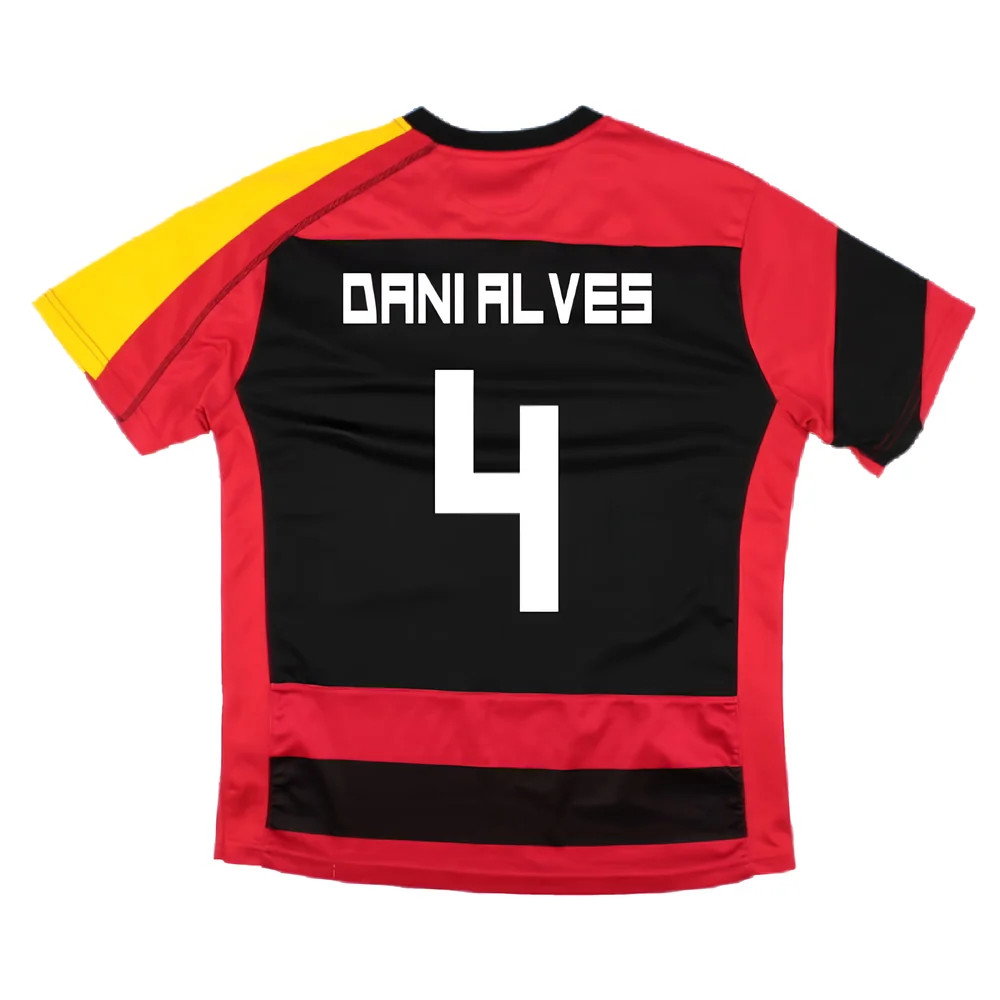 Seville 2009-10 European Away Shirt (DANI ALVES 4)