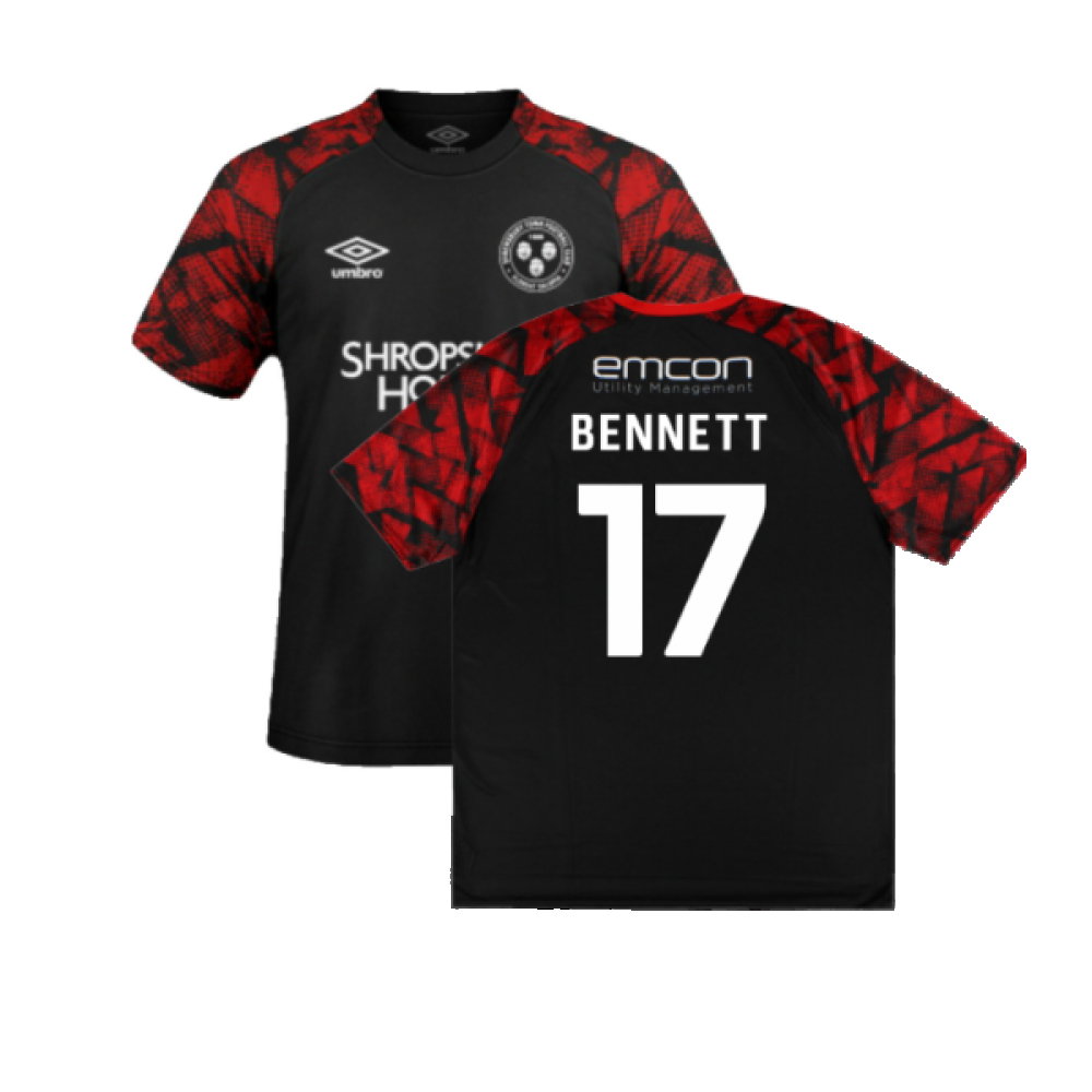 Shrewsbury 2022-23 Away Shirt (Bennett 17)