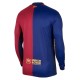 2024-2025 Barcelona Long Sleeve Home Shirt