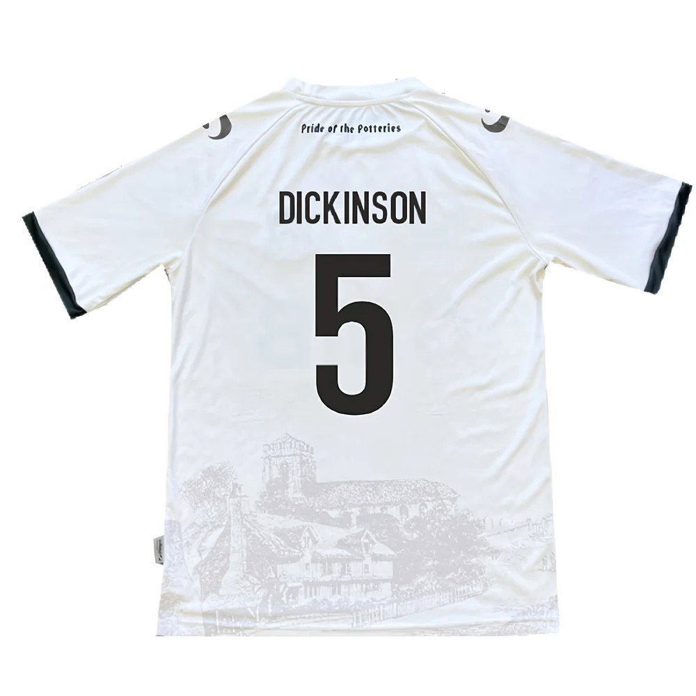 Port Vale 2013-14 Home Shirt ( S) (Dickinson 5) Port Vale 2013-14 Home Shirt ( S) (Dickinson 5)