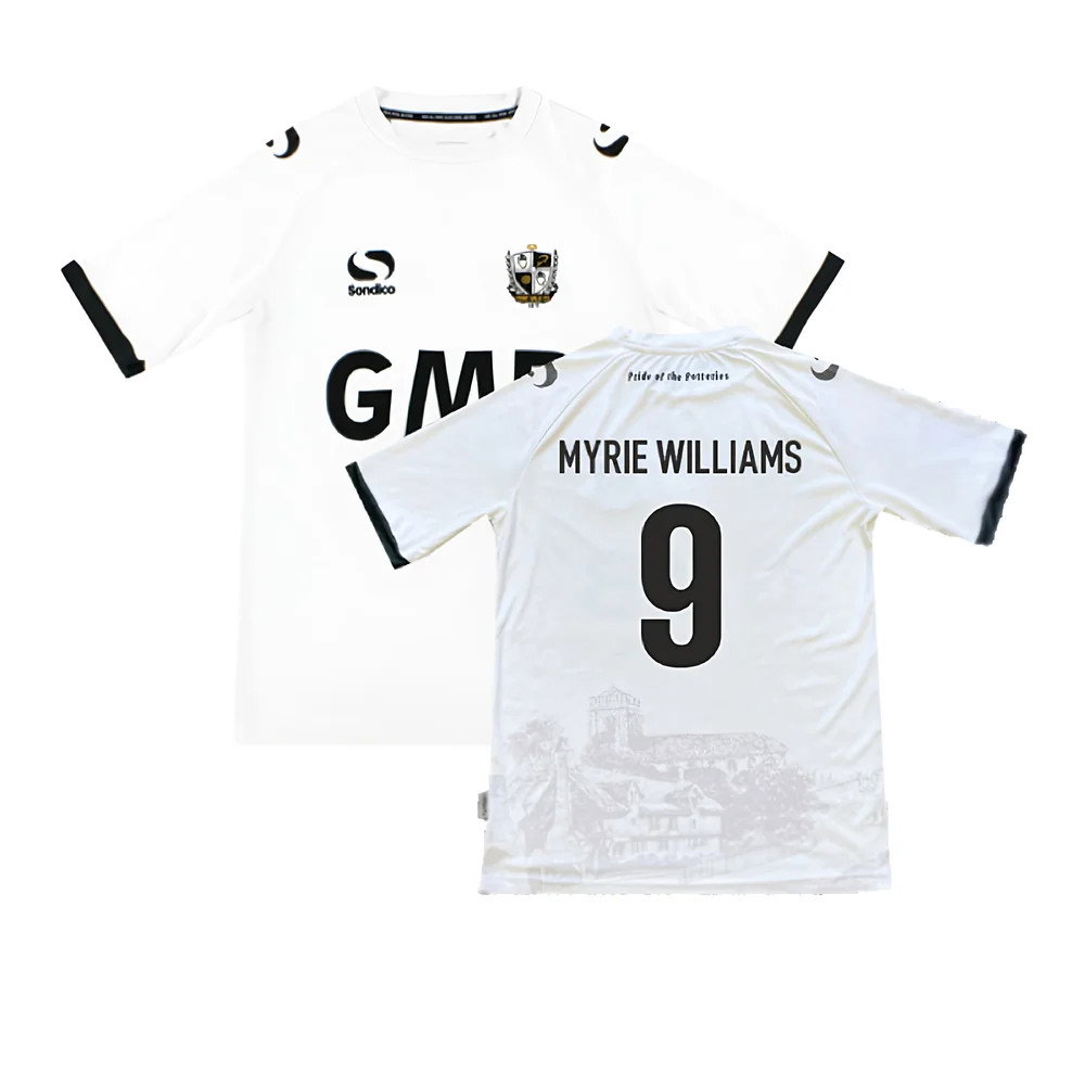 Port Vale 2013-14 Home Shirt ( S) (Myrie Williams 9)