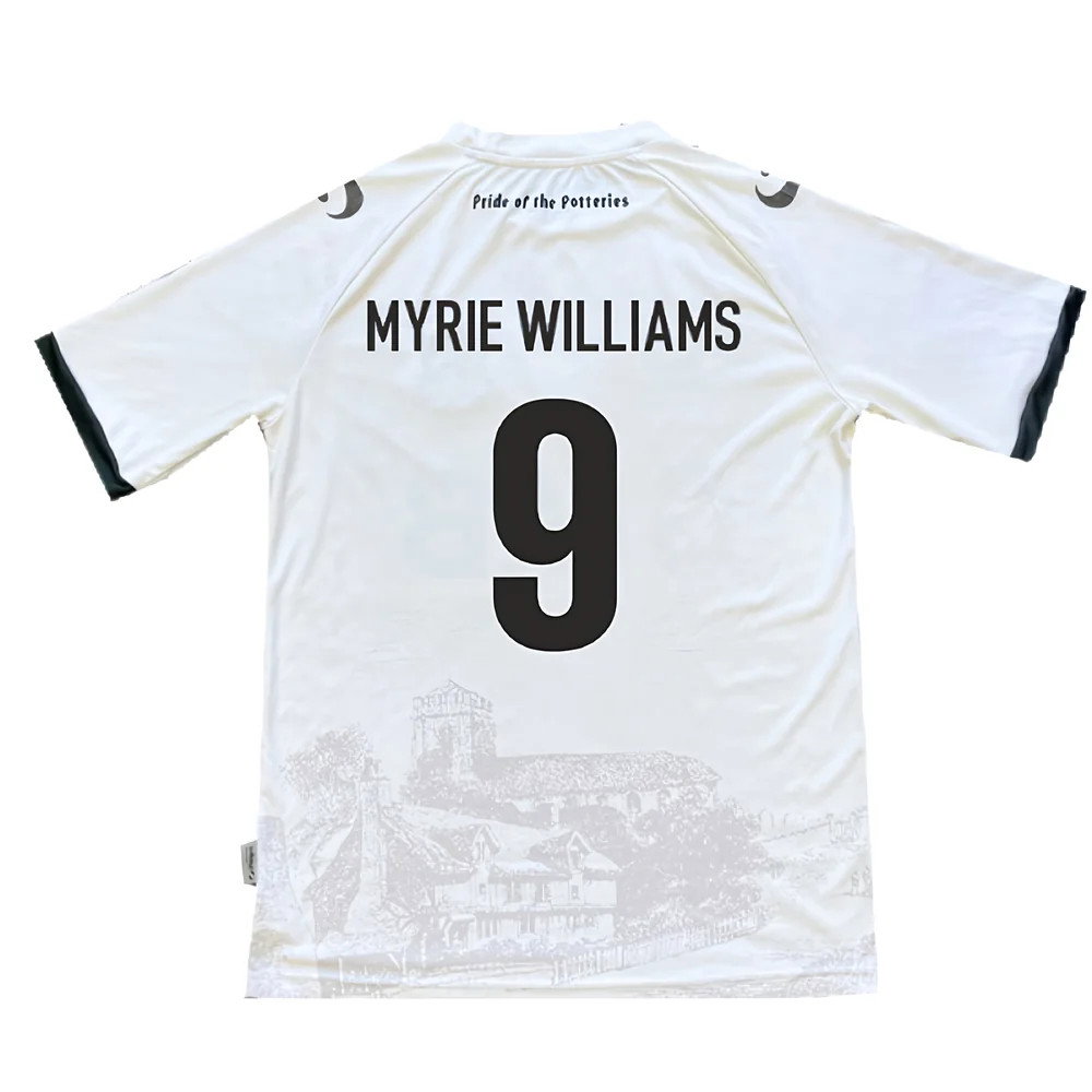 Port Vale 2013-14 Home Shirt ( S) (Myrie Williams 9)