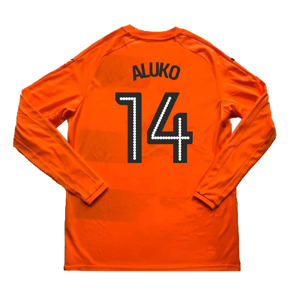 Reading 2017-18 Long Sleeve Away Shirt ( L) (Aluko 14)