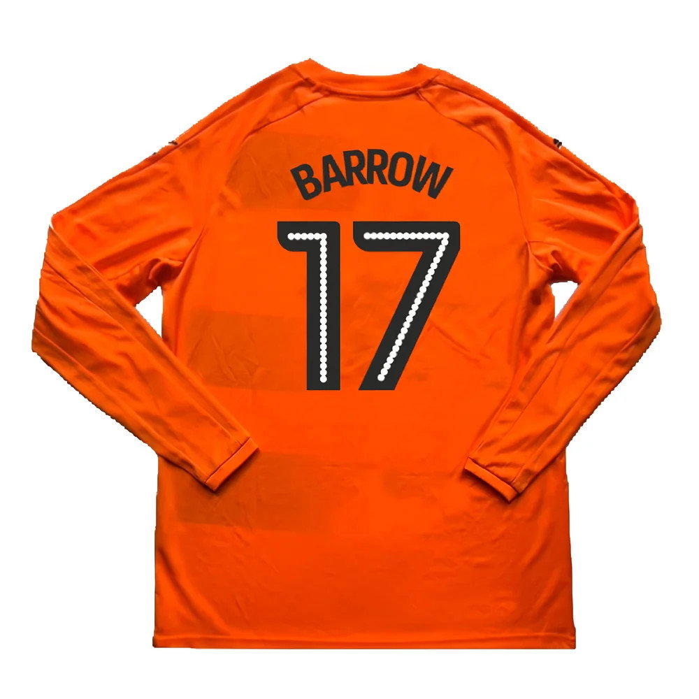 Reading 2017-18 Long Sleeve Away Shirt ( L) (Barrow 17)