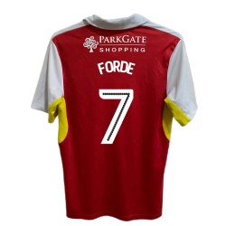 Rotherham 2016-17 Home Shirt ( XL) (Forde 7)