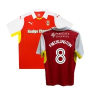 Rotherham 2016-17 Home Shirt ( XL) (Frecklington 8)