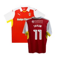 Rotherham 2016-17 Home Shirt ( XL) (Taylor 11)