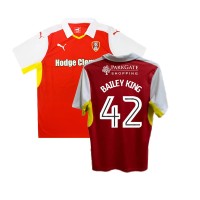Rotherham 2016-17 Home Shirt ( XL) (Bailey King 42)