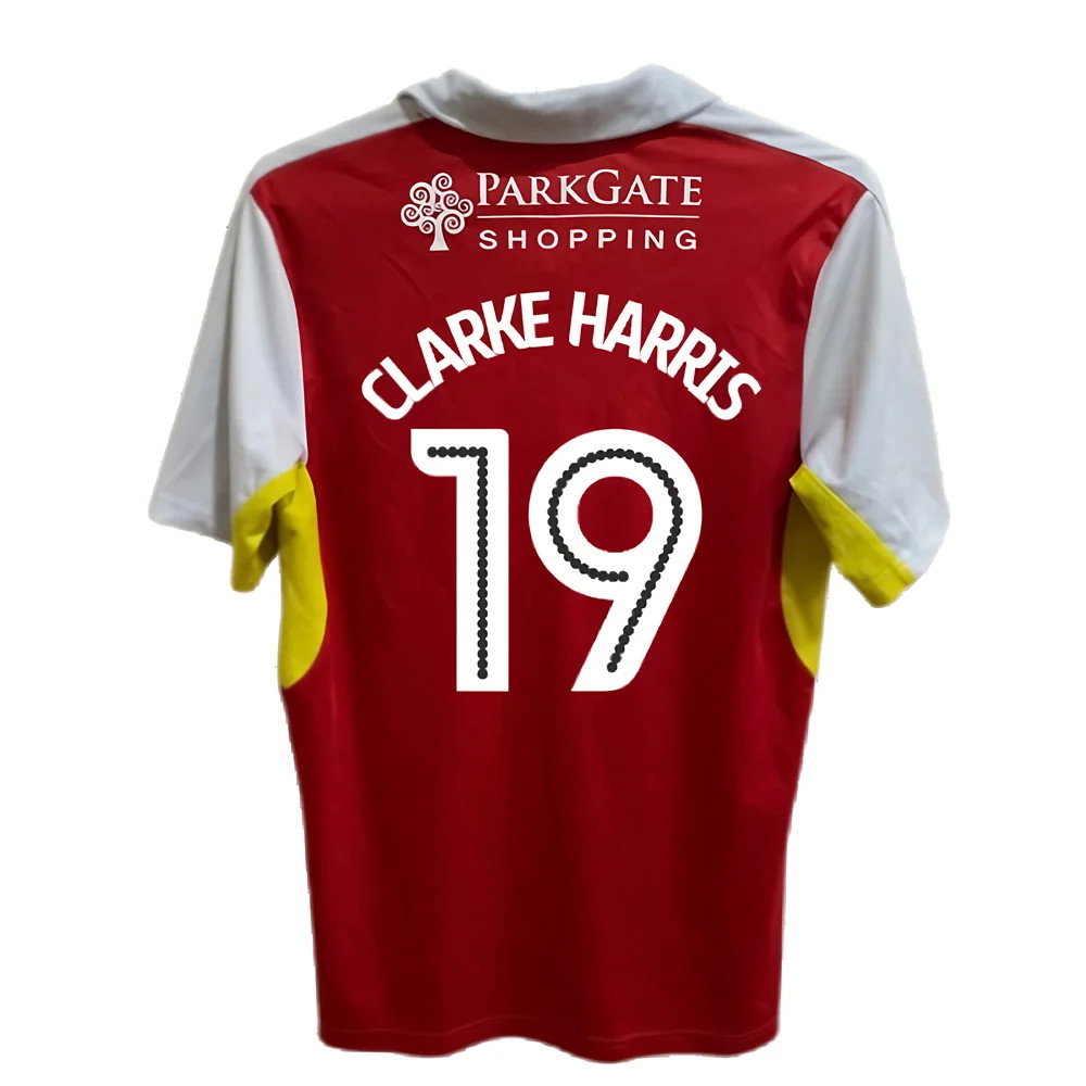 Rotherham 2016-17 Home Shirt ( XL) (Clarke Harris 19) Rotherham 2016-17 Home Shirt ( XL) (Clarke Harris 19)