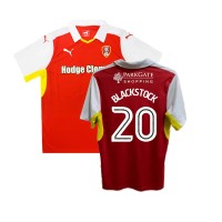 Rotherham 2016-17 Home Shirt ( XL) (Blackstock 20)